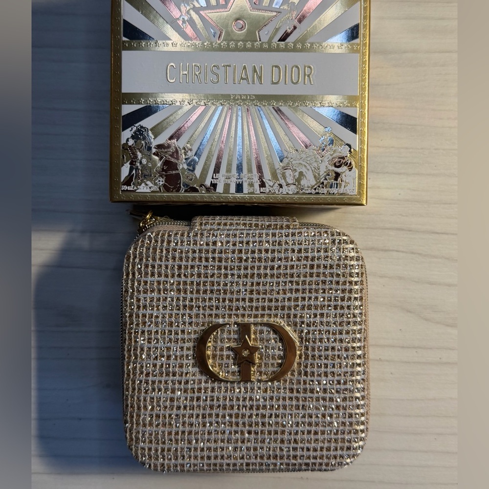 Dior Beauty GWP Gold Jewelry Case